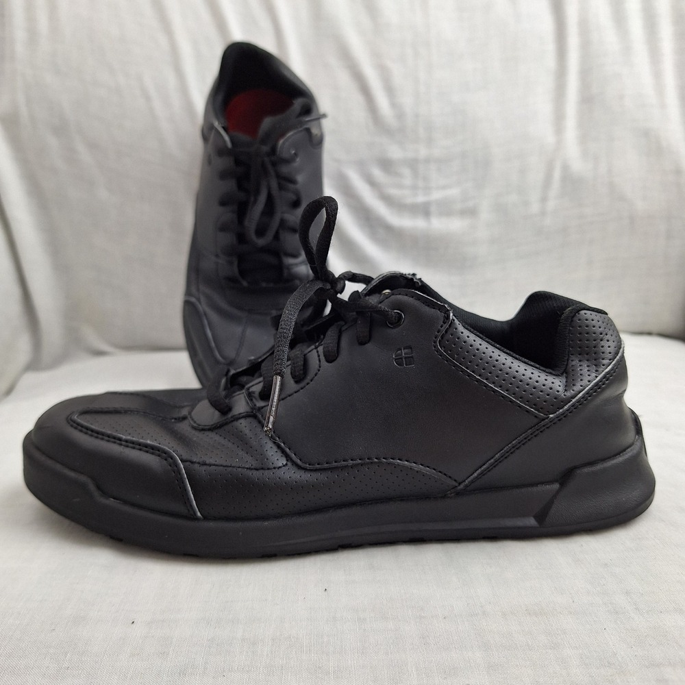Shoes for Crews Black 8.5 Slip-Resistant Work Sneakers Women 37255 Liberty